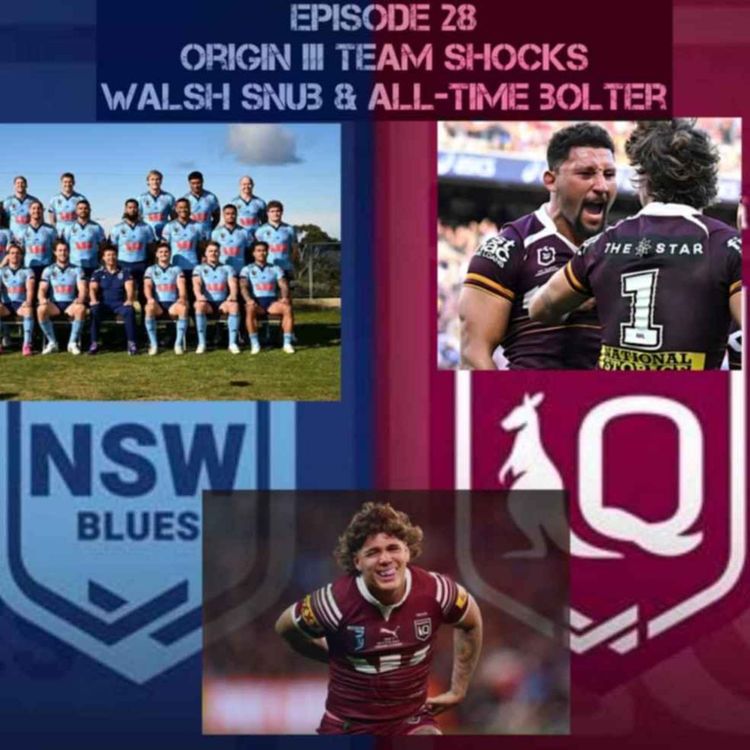 cover art for Origin III team shocks: Walsh snub and all-time bolter