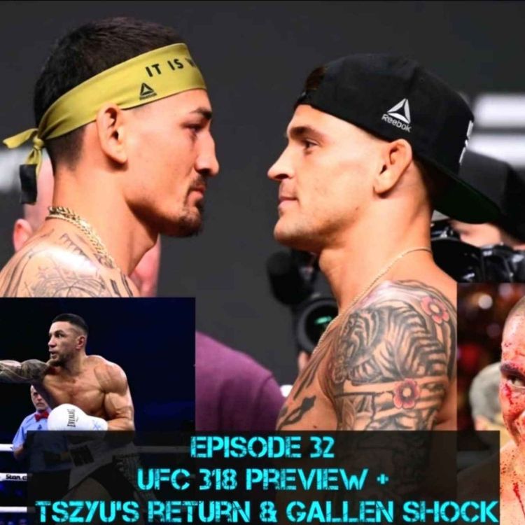 cover art for UFC 318 preview + Tszyu's return & Gallen shock