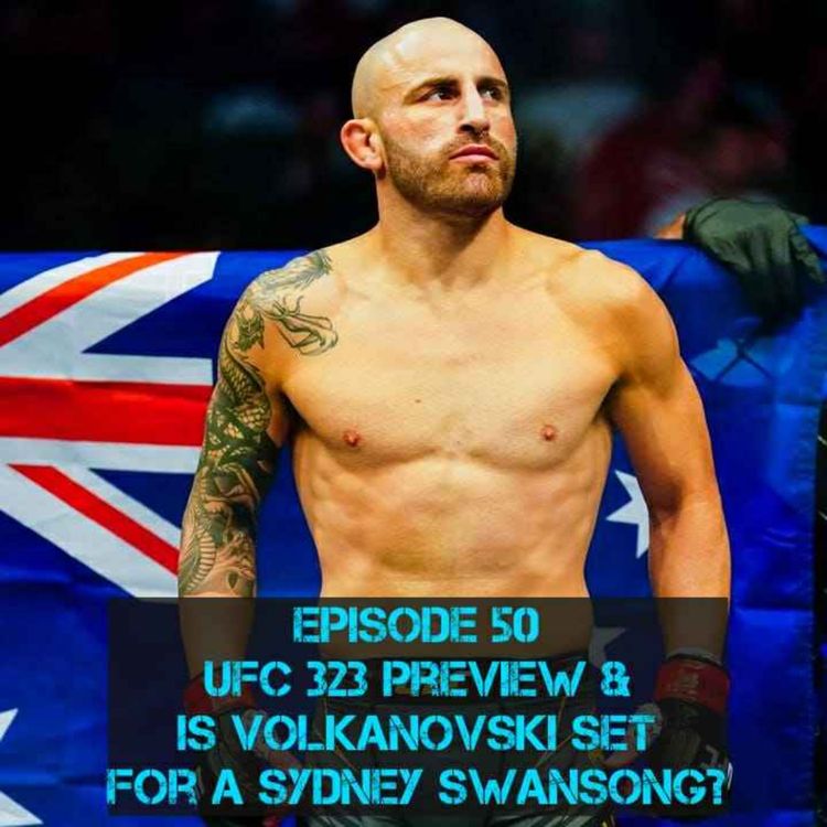 cover art for UFC 323 preview & Volkanovski set for a Sydney swansong?