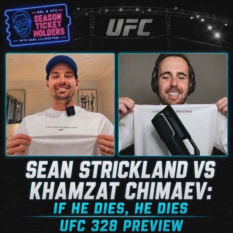 cover art for Sean Strickland vs Khamzat Chimaev: This Could Get Ugly | UFC 328 Preview