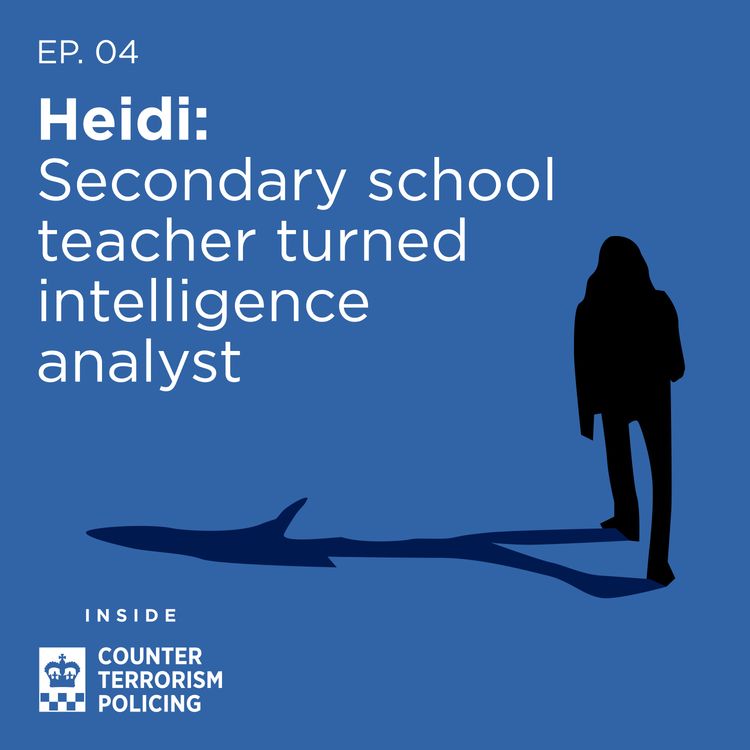 cover art for Heidi: secondary school teacher turned intelligence analyst