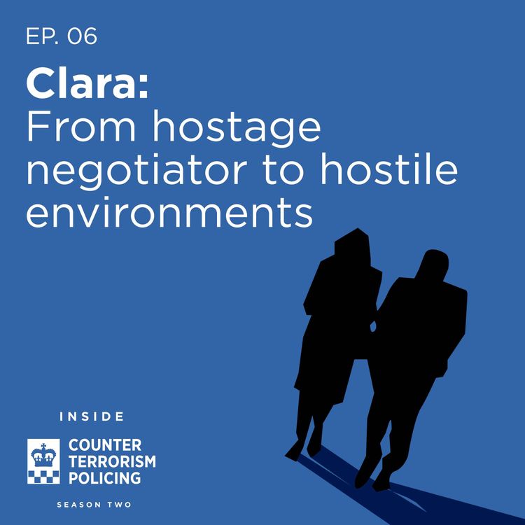 cover art for Clara: From hostage negotiator to hostile environments  