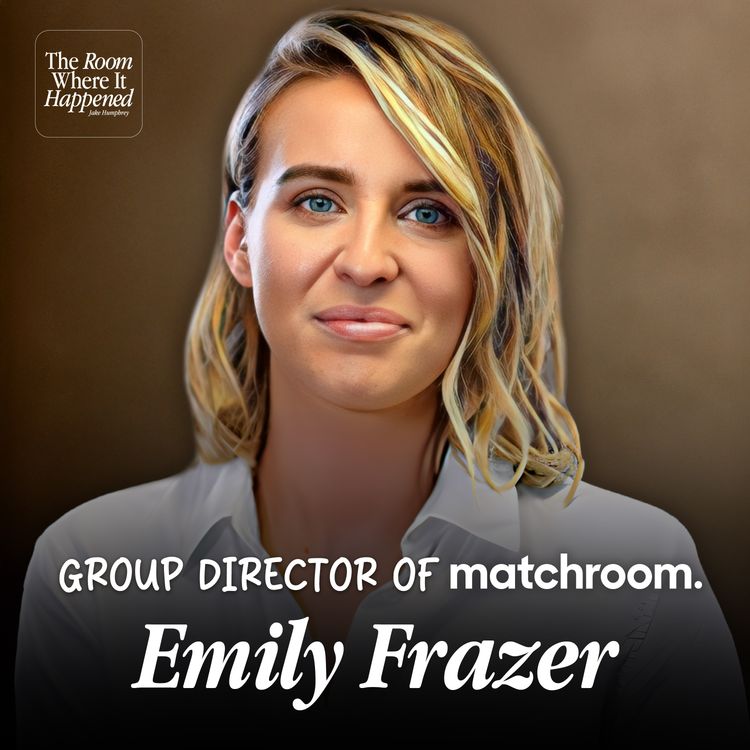 cover art for The Woman Behind Matchroom's Empire - The Business of Boxing, Darts & Pool | Emily Frazer