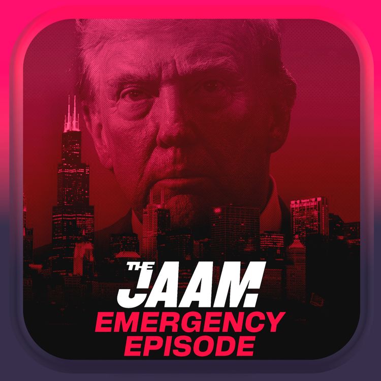 cover art for Trump PLOTTING a War Zone in Chicago, Bombs a Boat | JAAMergency Episode