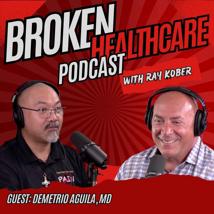 cover art for From the dojo to the battlefield to the operating room: a true hero | Broken Healthcare Pocast #78