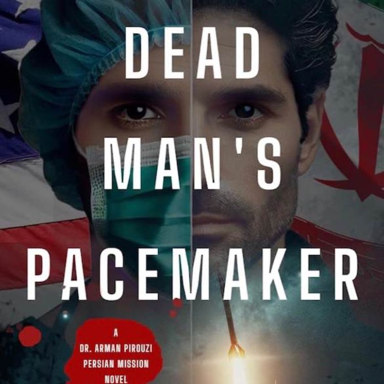 cover art for Book 101 Review in its Fifth season, featuring Reza Rajebi the author of the book Dead Man's Pacemaker as as my guest.