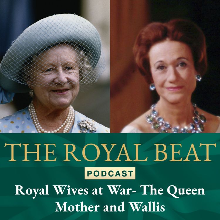 cover art for Royal Wives at War - The Queen Mother vs Wallis Simpson