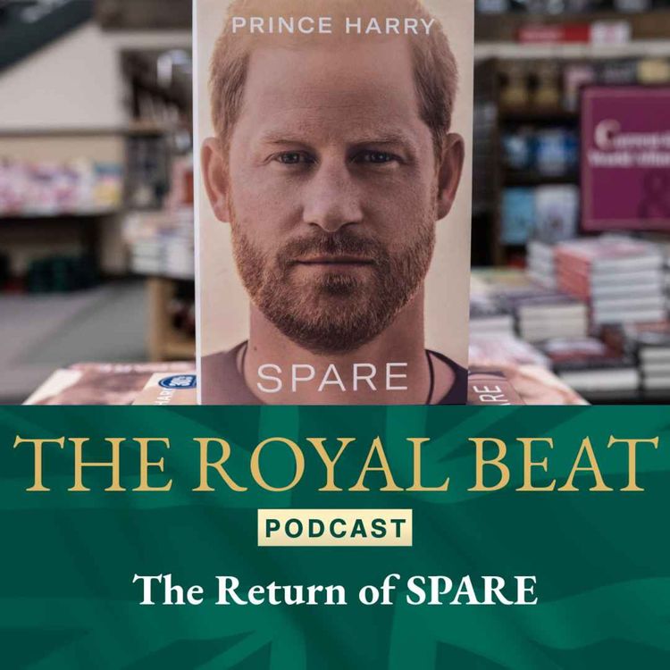 cover art for The Royal Return of the SPARE - Prince Harry's Explosive Memoir
