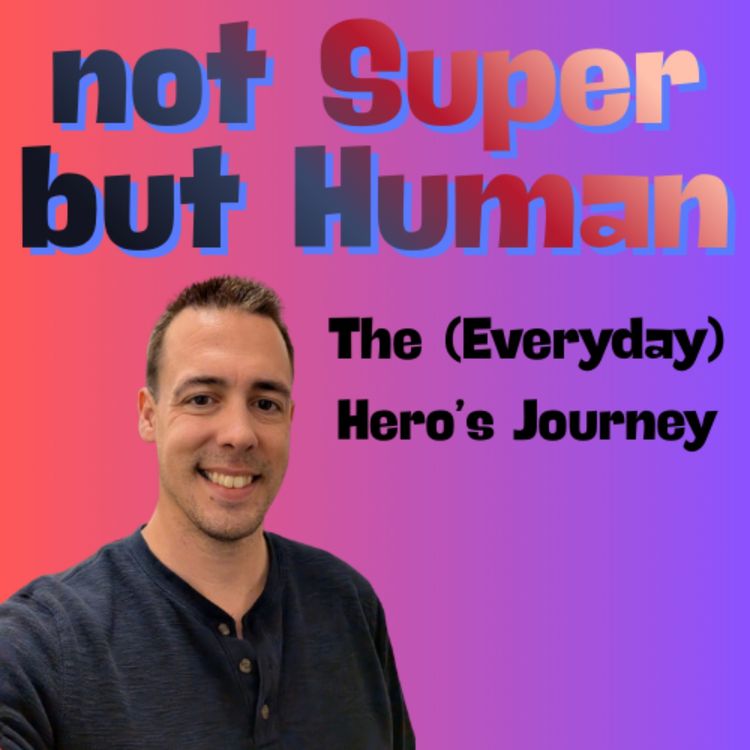 cover art for not Super but Human