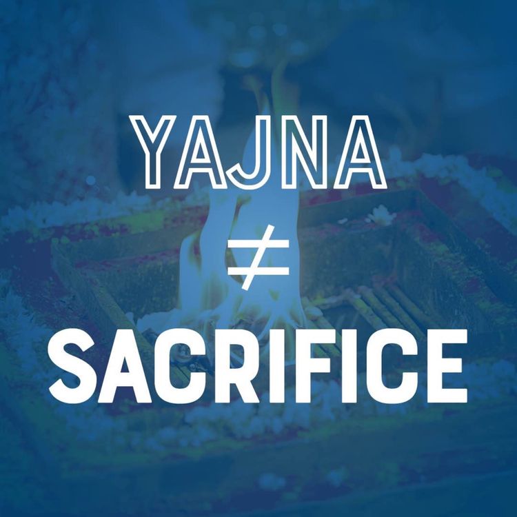 cover art for Yajna ≠ Sacrifice 