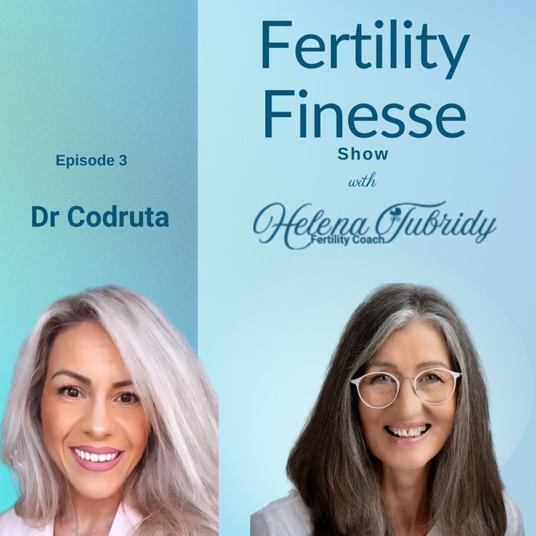 cover art for A Restorative Approach to Fertility with Dr. Codruta