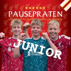 cover art for Pausepraten Junior - Liverpool podcast for barn og unge
