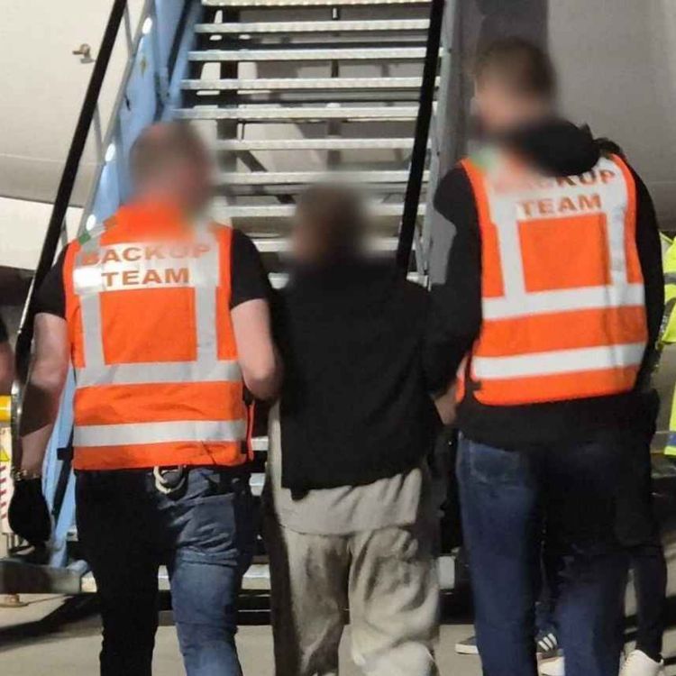 cover art for Outrage as Nine Children Among 63 People Deported to South Africa from Dublin Airport - 02/03/2026