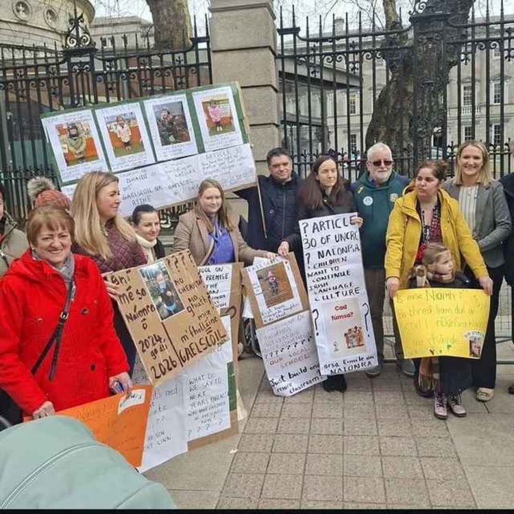 cover art for Dunshaughlin Mum Still Without School Place For Her Child, Despite Promises from Government - 17/04/2026