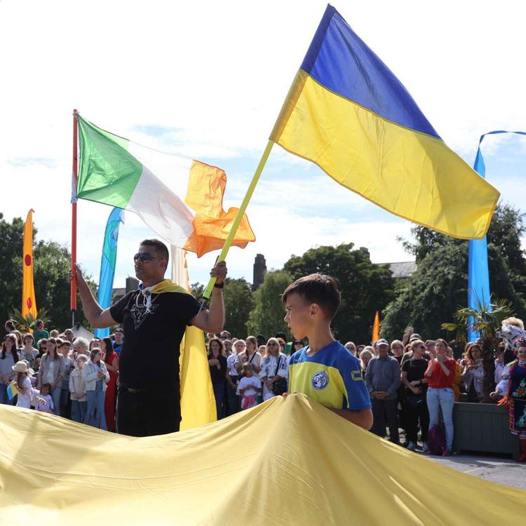 cover art for Ukraine Civil Society Forum Calls on Taoiseach to Provide Pathway to Residency for Ukrainians in Ireland - 20/05/2026
