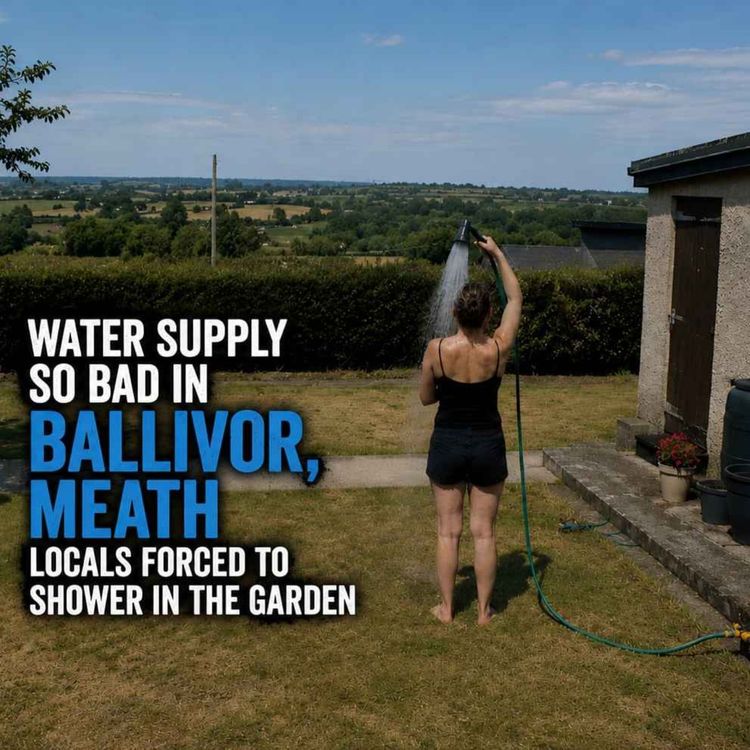 cover art for Shock as Woman in Ballivor Says She is Now Showering Under Garden Hoses in Back Garden Due to Poor Water Quality