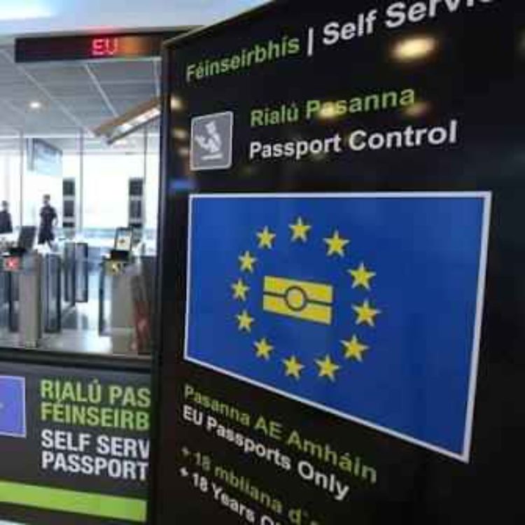cover art for Passport-Free Arrivals Into Ireland Sparks Growing Concerns Over Irish Borders - 21/07/2026