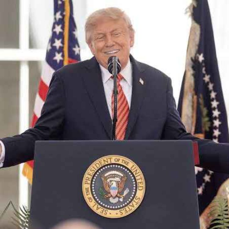 cover art for Trump bans FAKE NEWS from the White house
