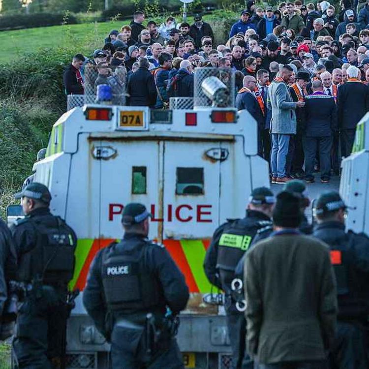 cover art for Tensions Return to Garvaghy Road as Orange Order Parade Blocked - 29/09/2026