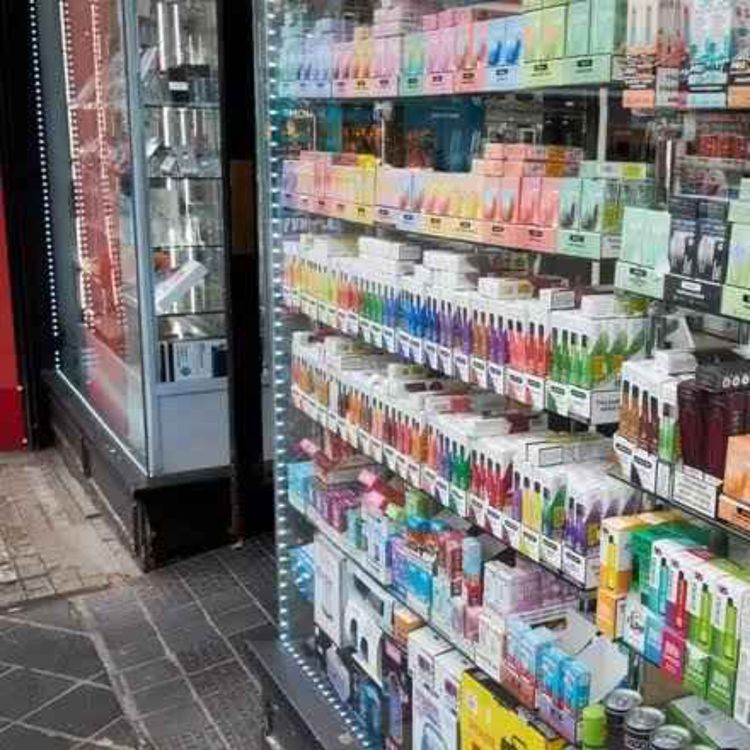 cover art for Government Considers Crackdown on Vape Shops in Town Centres - 20/10/2026