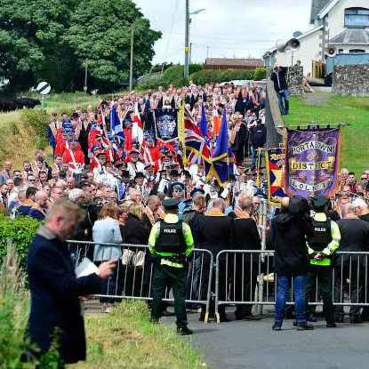 cover art for Judgment Expected on Challenge to Drumcree Orange Order Parade Ban - 28/10/2026