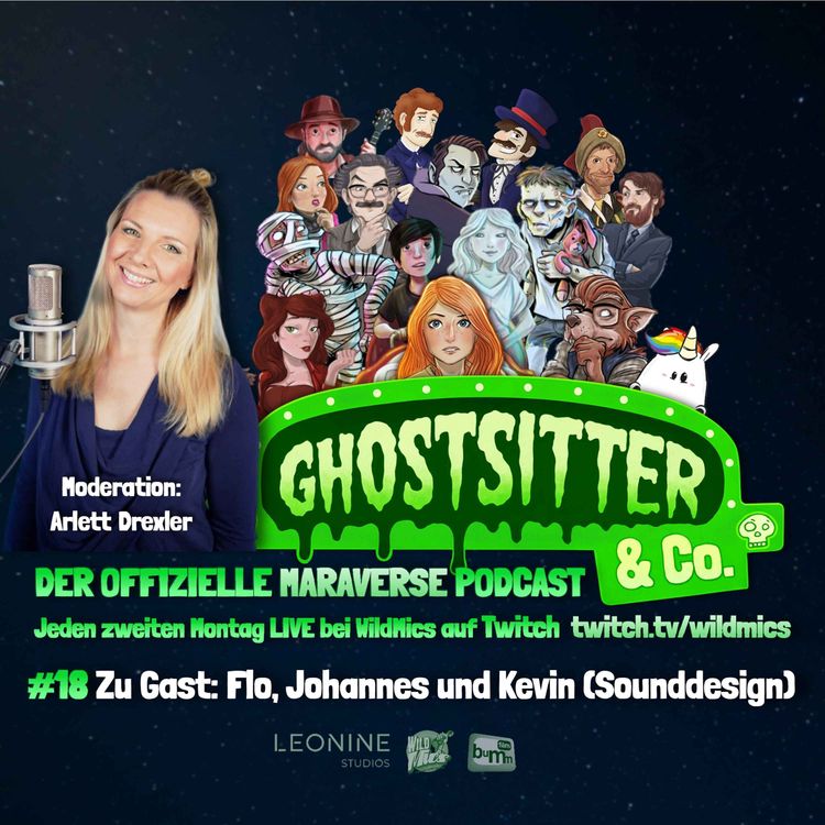 cover art for #18 Gäste: Flo, Johannes und Kevin (Musik und Sounddesign)