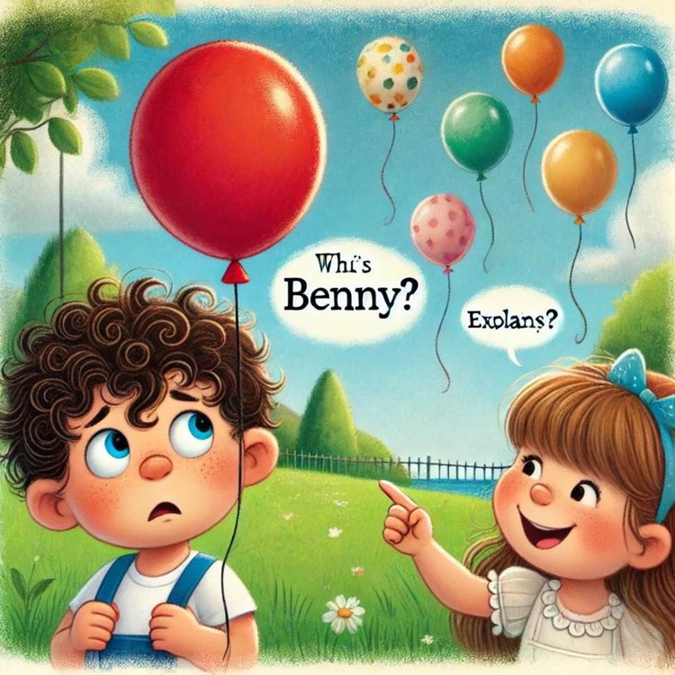 cover art for Benny and His Balloons