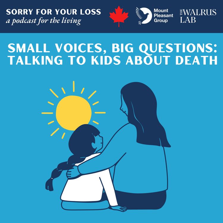 cover art for Small Voices, Big Questions: Talking to Kids About Death