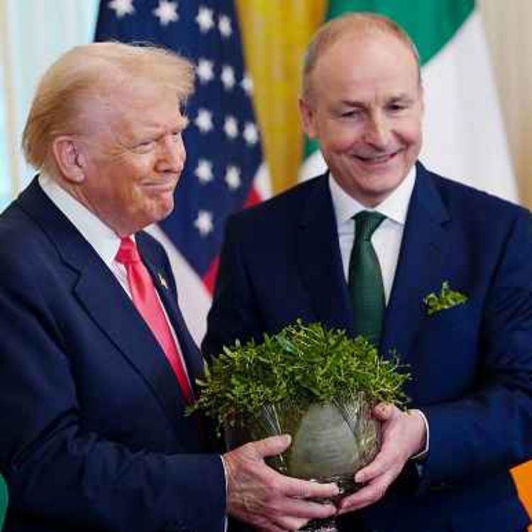 cover art for Did Micheál Martin pass the Irish diplomacy test with President Donald Trump?