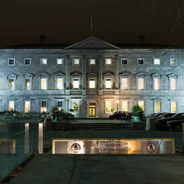 cover art for Gavan Reilly on his new book the Secret Life of Leinster House