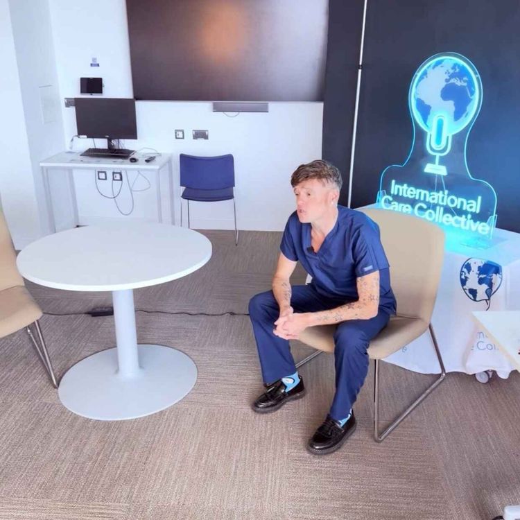 cover art for Season 2 of The International Care Collective Podcast is on the way!