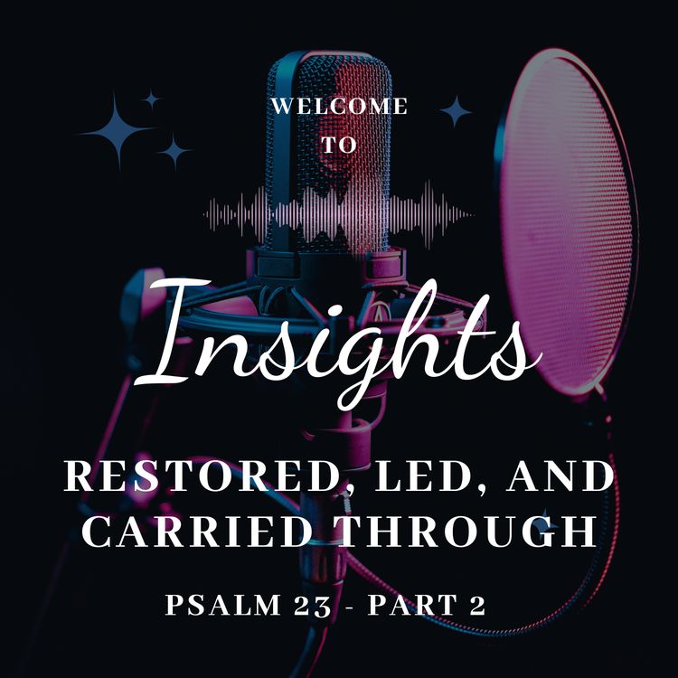 cover art for Restored, Led, and Carried Through