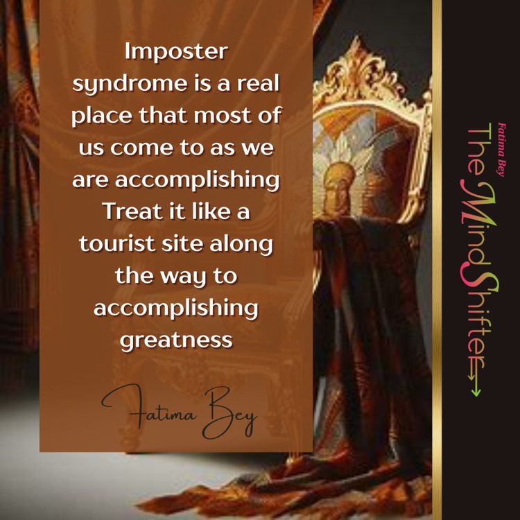 cover art for Imposter Syndrome: Your Tourist Stop on the Road to Greatness