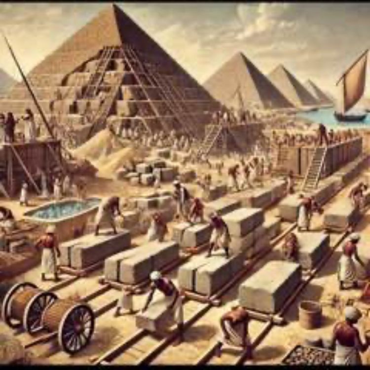 cover art for Pyramiderna i Giza: Vetenskap, Myter och Konspirationer