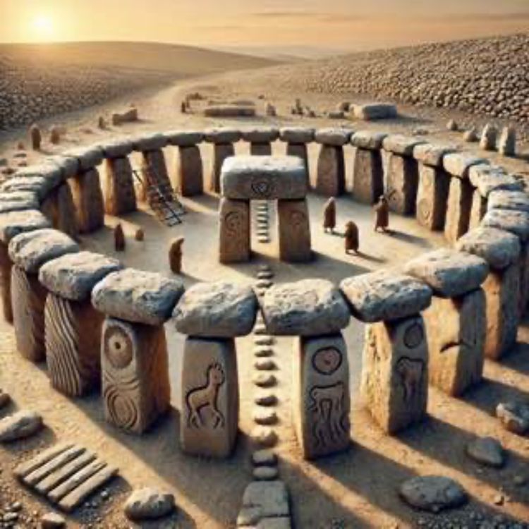 cover art for Göbekli Tepe: Civilisationens mysterium före jordbruket