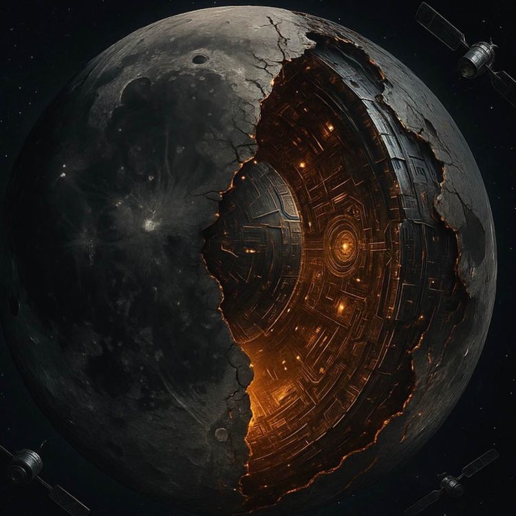 cover art for Månen – ett rymdskepp från forntiden?