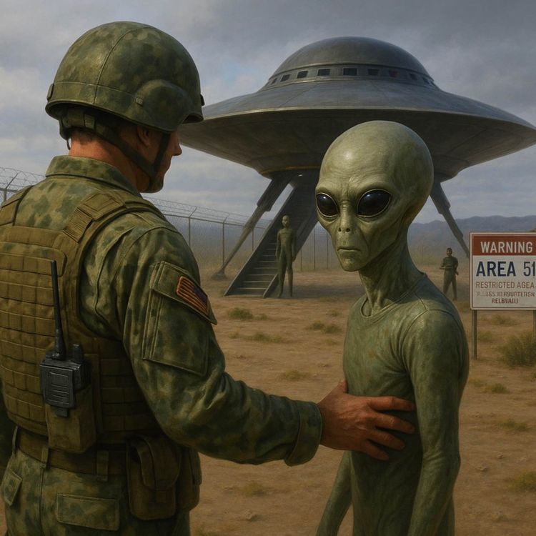 cover art for Area 51 – Basen som sägs förvara kraschade UFO
