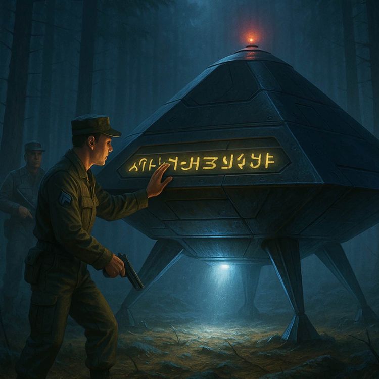 cover art for Rendlesham Forest - När militären mötte ett UFO