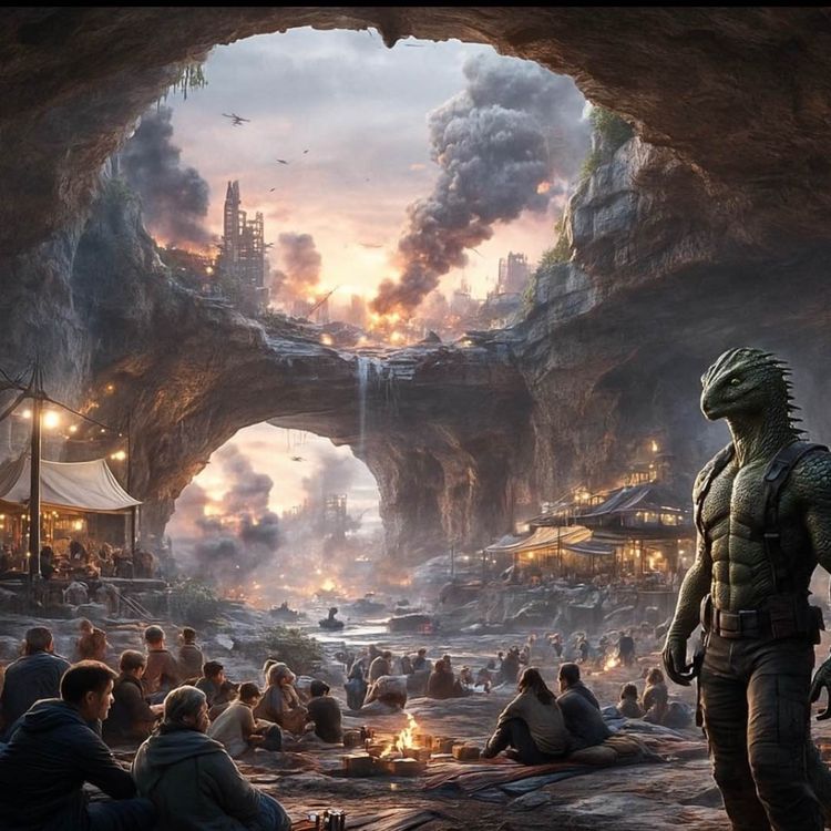 cover art for Reptilmänniskor -  Styr de världen