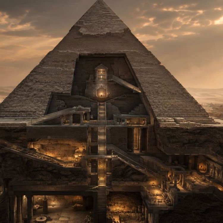 cover art for Ur Arkivet: Pyramiderna och dess dolda kammare och spiraler