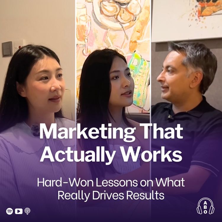 cover art for Marketing That Actually Works — Stories from Entrepreneurs Who’ve Tried It All