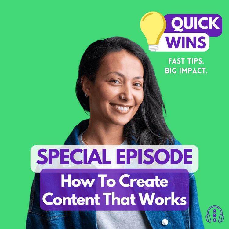 cover art for SPECIAL — 2 Quick Wins to Make Your Marketing Easier This Year