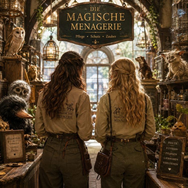 cover art for 58 - Praktikum in der Magischen Menagerie