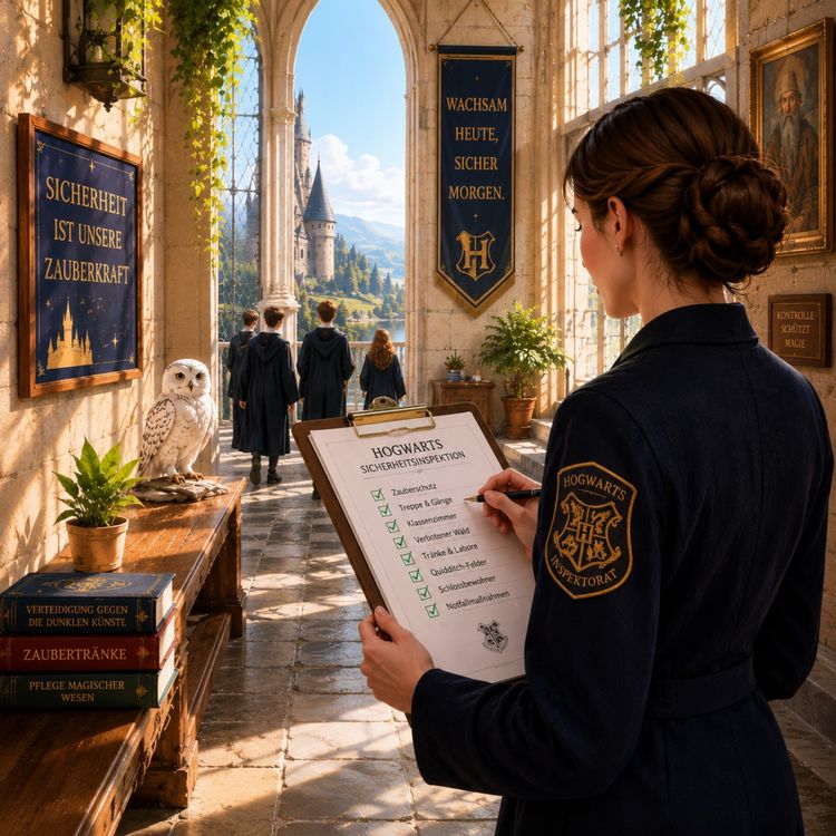 cover art for 60 - Hogwarts auf dem Prüfstand: Besteht die Zauberschule den TÜV?