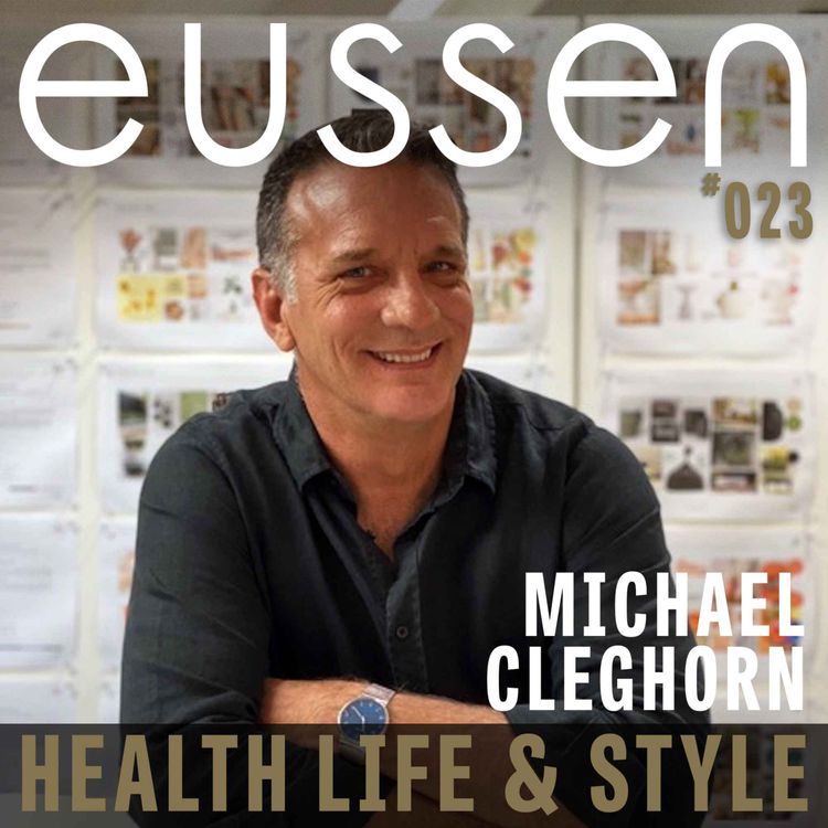 cover art for #023 Designing the Future with AI and Nostalgia - Michael Cleghorn | eussen - Health Life & Style