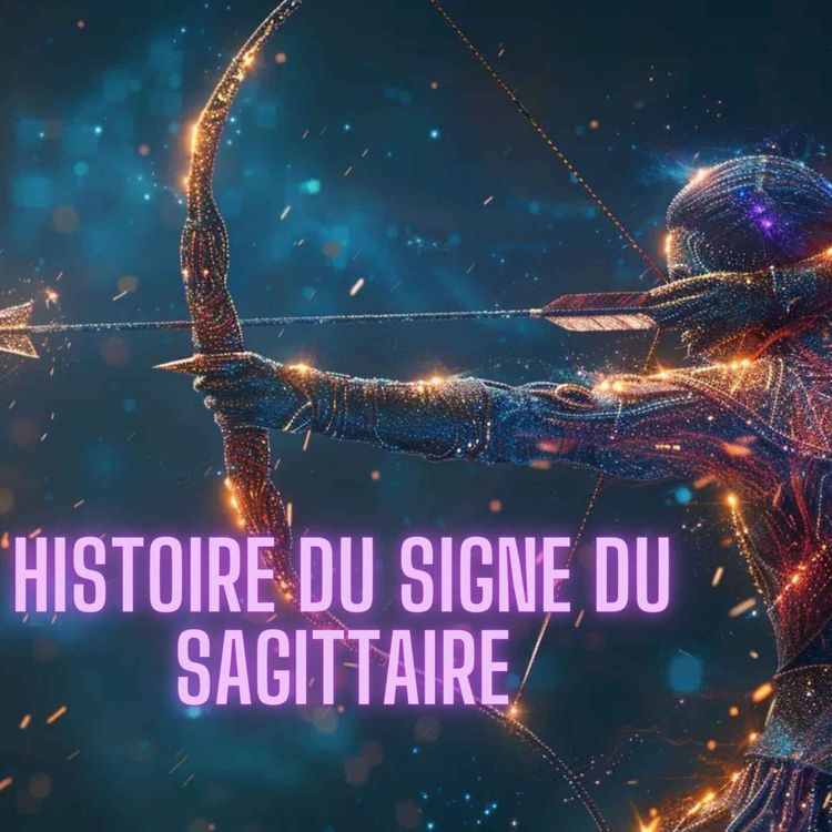 cover art for Histoire du signe du Sagittaire en astrologie