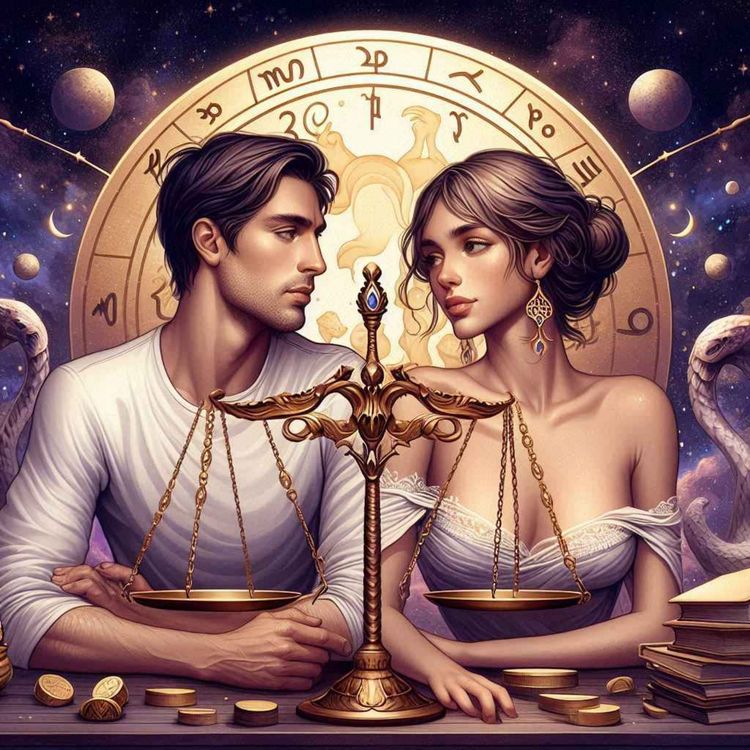 cover art for Le signe de la balance et l'amour