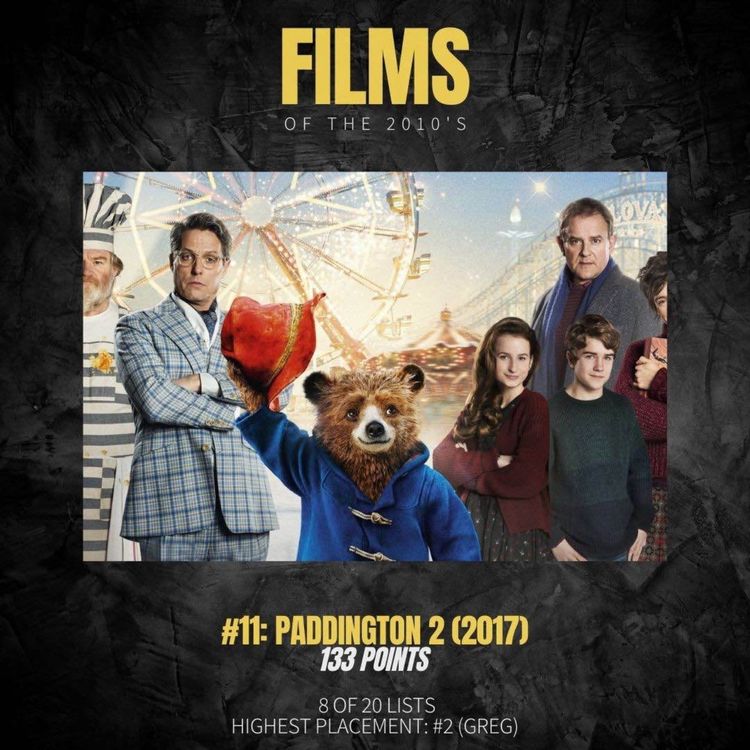 cover art for THE LIST OFF 11: Paddington 2 w Ali & Camille