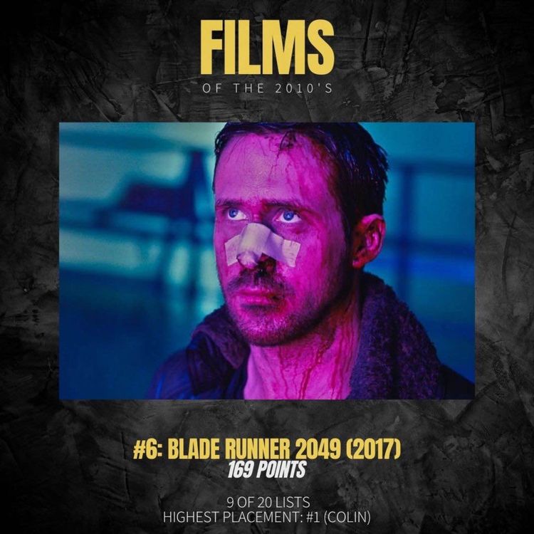 cover art for THE LIST OFF 6: Blade Runner 2049 w Colin Munch