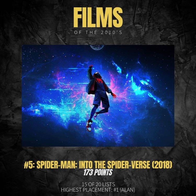 cover art for THE LIST OFF 5: Spider-Man Into the Spider-Verse w Kevin Johnson and Celina Vides